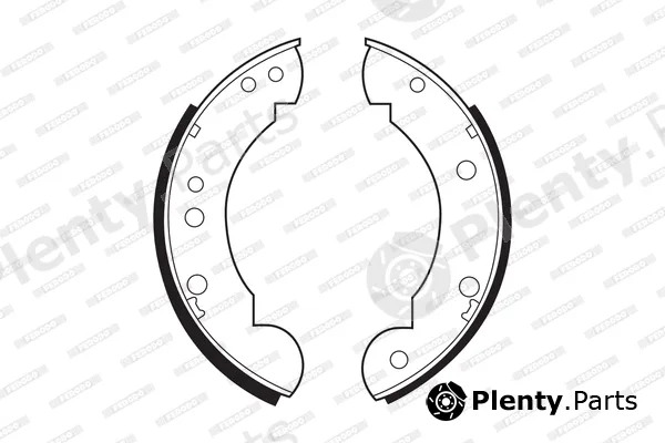 Ferodo FSB385 — Brake Shoe Set PREMIER