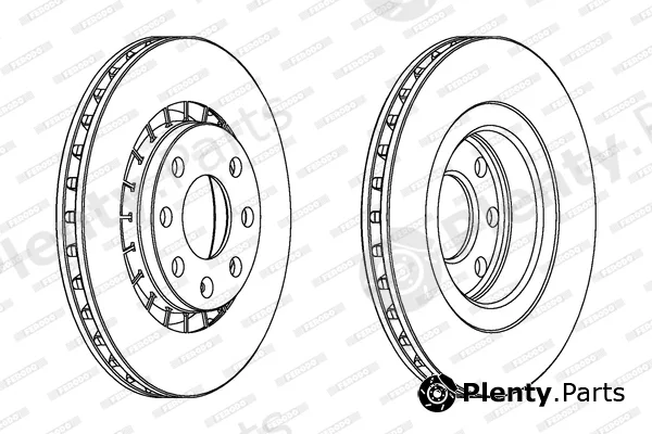 Ferodo DDF206 — Brake Disc PREMIER