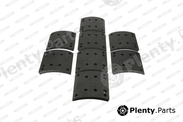 Ferodo K19487.9-F3672 — Brake Lining Kit, drum brake PREMIER