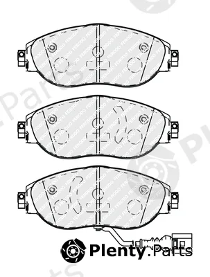 Ferodo FDB5096 — Brake Pad Set, disc brake PREMIER ECO FRICTION