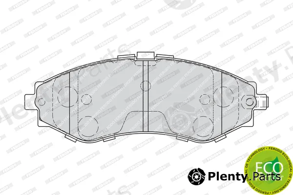 Ferodo FDB1969 — Brake Pad Set, disc brake PREMIER ECO FRICTION