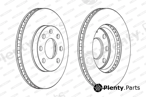 Ferodo DDF151 — Brake Disc PREMIER