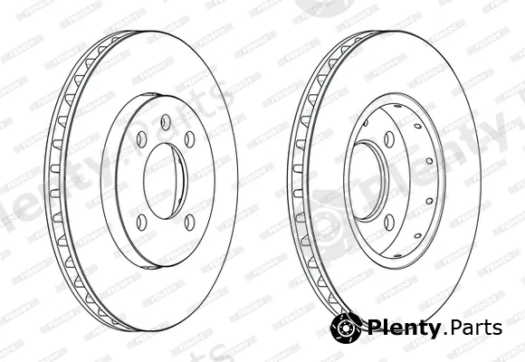 Ferodo DDF2184 — Brake Disc PREMIER