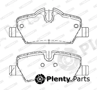 Ferodo FDB4946-D — Brake Pad Set, disc brake PREMIER FRICTION