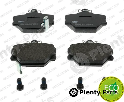 Ferodo FDB1162 — Brake Pad Set, disc brake PREMIER ECO FRICTION