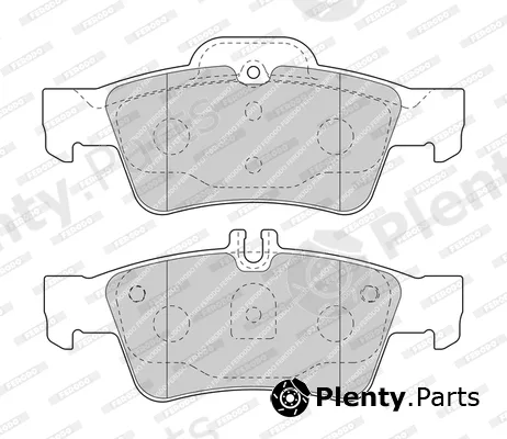 Ferodo FDB1526-D — Brake Pad Set, disc brake PREMIER FRICTION