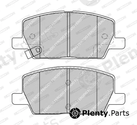 Ferodo FDB4914-D — Brake Pad Set, disc brake PREMIER FRICTION