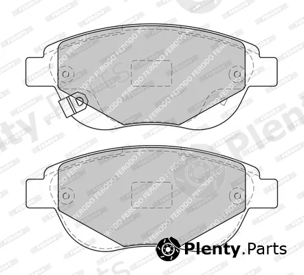 Ferodo FDB4727-D — Brake Pad Set, disc brake PREMIER FRICTION