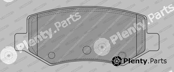 Ferodo FDB4780-D — Brake Pad Set, disc brake PREMIER FRICTION