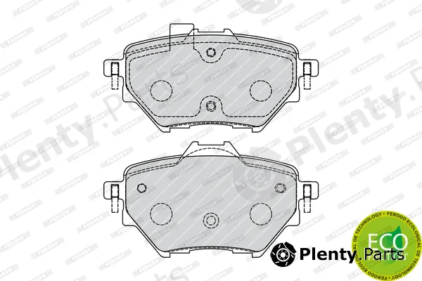Ferodo FDB4680 — Brake Pad Set, disc brake PREMIER ECO FRICTION