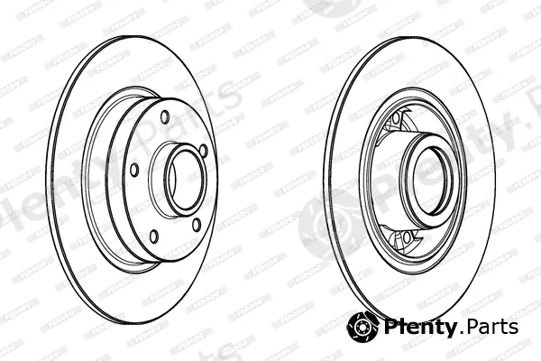 Ferodo DDF1732-1 — Brake Disc PREMIER