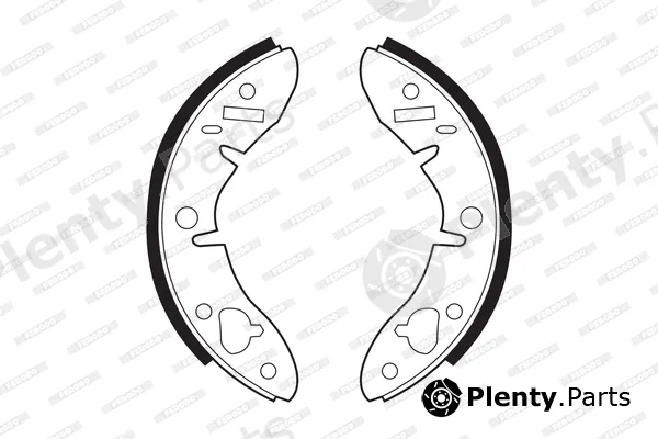 Ferodo FSB278 — Brake Shoe Set PREMIER