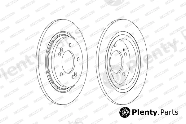 Ferodo DDF2604C — Brake Disc PREMIER