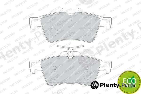 Ferodo FDB1766 — Brake Pad Set, disc brake PREMIER ECO FRICTION