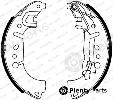 Ferodo FSB4317 — Brake Shoe Set PREMIER