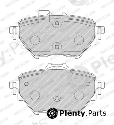 Ferodo FDB4680-D — Brake Pad Set, disc brake PREMIER FRICTION