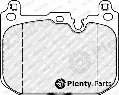 Ferodo FDB5112 — Brake Pad Set, disc brake PREMIER ECO FRICTION