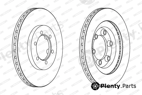 Ferodo DDF1346 — Brake Disc PREMIER