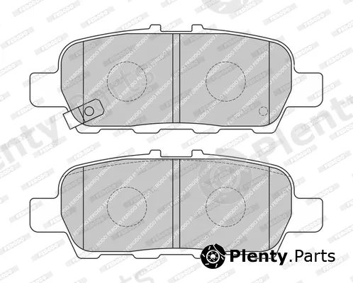 Ferodo FDB4756-D — Brake Pad Set, disc brake PREMIER FRICTION
