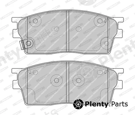 Ferodo FDB4767-D — Brake Pad Set, disc brake PREMIER FRICTION