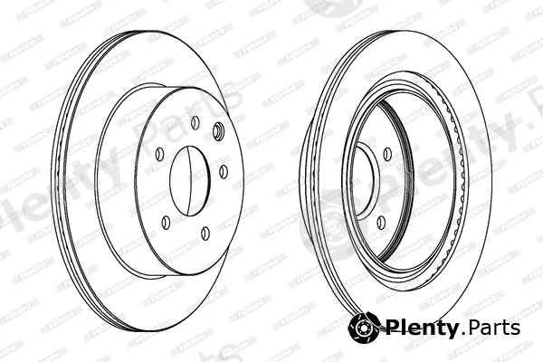 Ferodo DDF1579 — Brake Disc PREMIER
