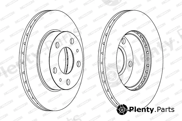 Ferodo DDF768 — Brake Disc PREMIER