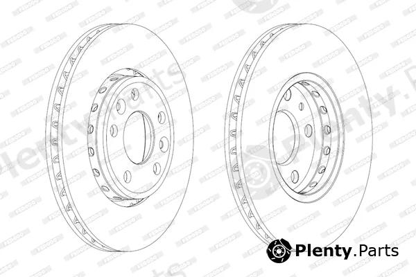 Ferodo DDF1726 — Brake Disc PREMIER