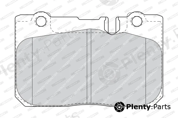 Ferodo FDB1554 — Brake Pad Set, disc brake PREMIER