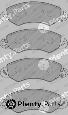 Ferodo FVR1774 — Brake Pad Set, disc brake PREMIER ECO FRICTION