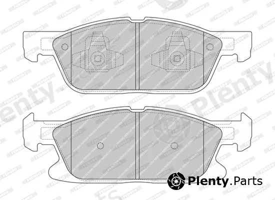 Ferodo FDB4863-D — Brake Pad Set, disc brake PREMIER FRICTION