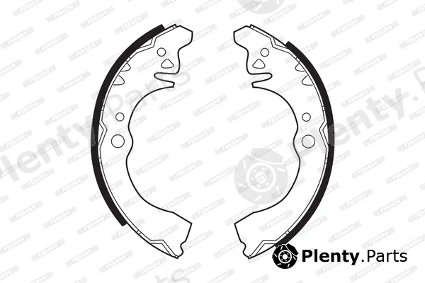 Ferodo FSB314 — Brake Shoe Set PREMIER