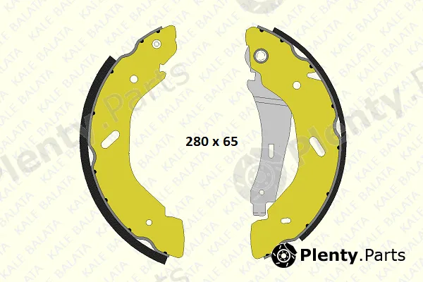 Kale 1223085005P — Brake Shoe Set
