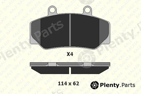 Kale 2123316714 — Brake Pad Set, disc brake