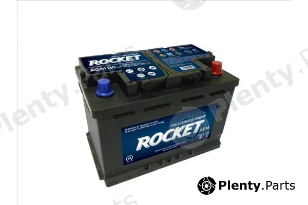 Rocket BAT080AGM — Starter Battery AGM