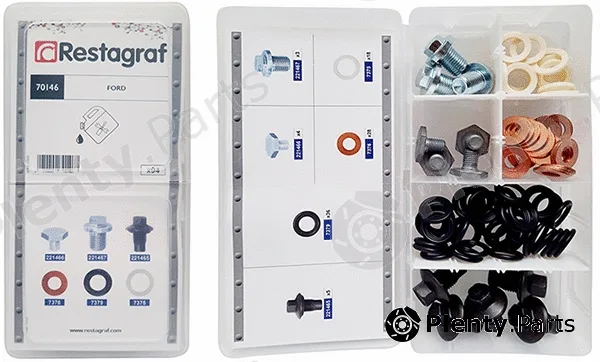 Restagraf 70146 — Assortment, oil drain plugs