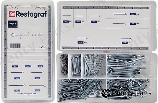 Restagraf 70127 — Assortment, cotter pins