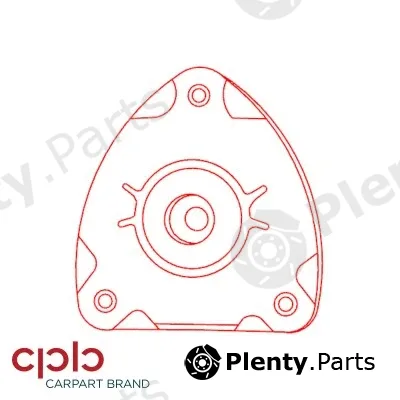 CPB 500131 — Suspension Strut Support Mount