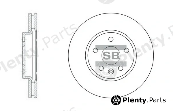 Hi-Q SD3031 — Brake Disc