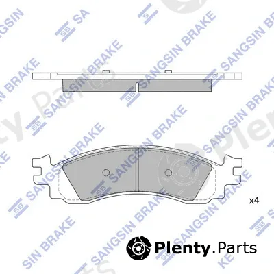 Hi-Q SP1510 — Brake Pad Set, disc brake