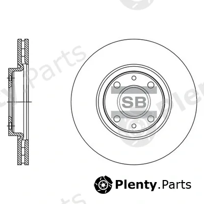 Hi-Q SD5502 — Brake Disc