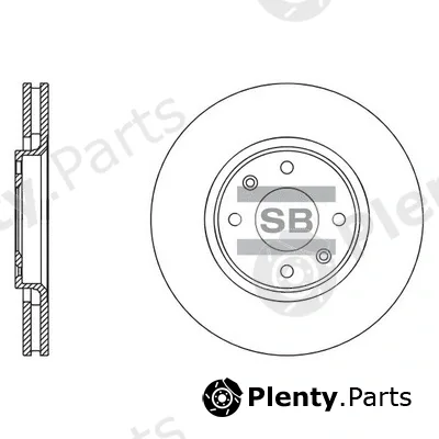Hi-Q SD5003 — Brake Disc