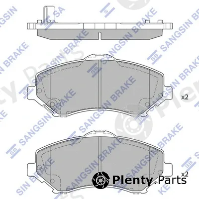 Hi-Q SP2185 — Brake Pad Set, disc brake