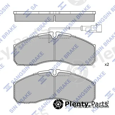 Hi-Q SP4416A — Brake Pad Set, disc brake