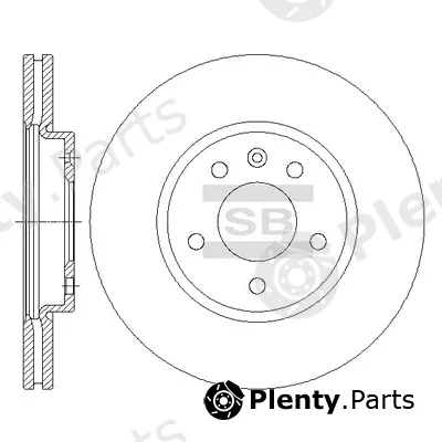 Hi-Q SD3047 — Brake Disc