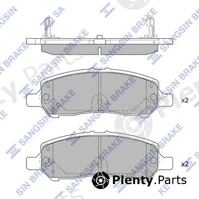 Hi-Q SP1911 — Brake Pad Set, disc brake