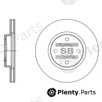 Hi-Q SD4617 — Brake Disc