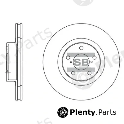 Hi-Q SD4702 — Brake Disc