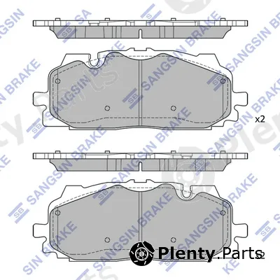Hi-Q SP4117 — Brake Pad Set, disc brake