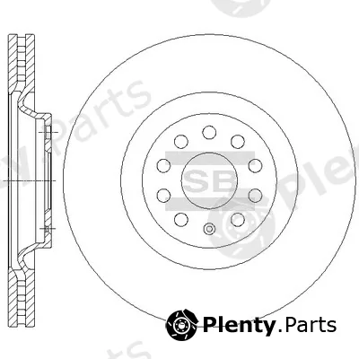 Hi-Q SD5701 — Brake Disc