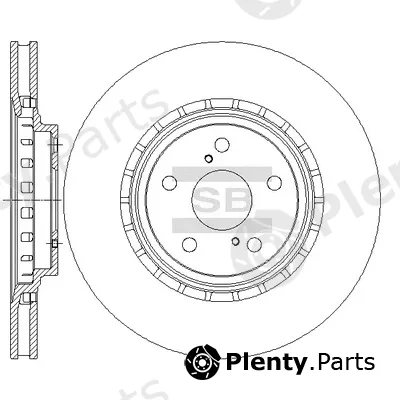 Hi-Q SD4034 — Brake Disc